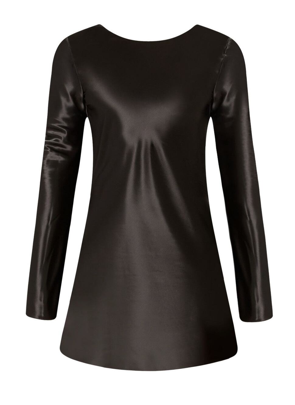 NIA Kim Open Back Mini Dress - XS - Black